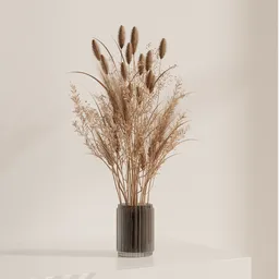 Dried Grass Floral Arrangement