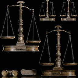 Antique pharmacy scales.