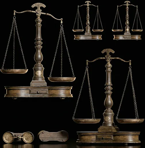 Antique pharmacy scales.