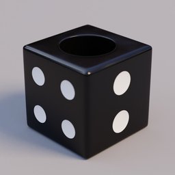 Pen Stand Dice