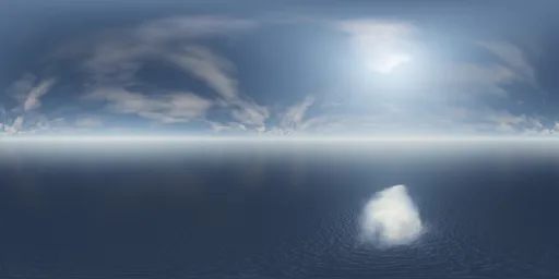 Deep Blue Ocean Sky HDRI