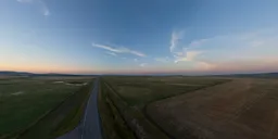 Twilight Sky in Country Side