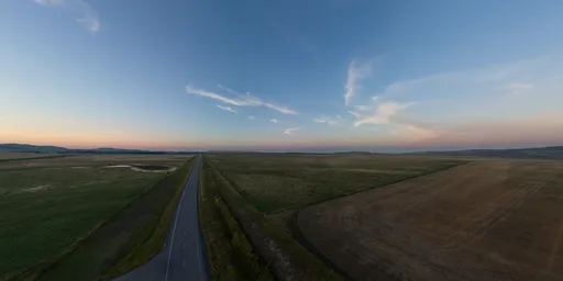 Twilight Sky in Country Side