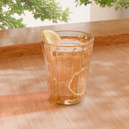 A glass of orange juice