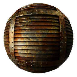 Metal Rivets Rust Vent