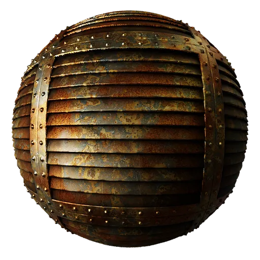 Metal Rivets Rust Vent