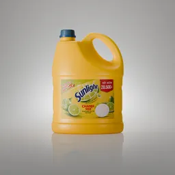 Dishwashing liquid bottle.