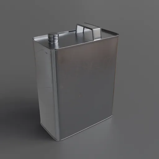 Square oil can