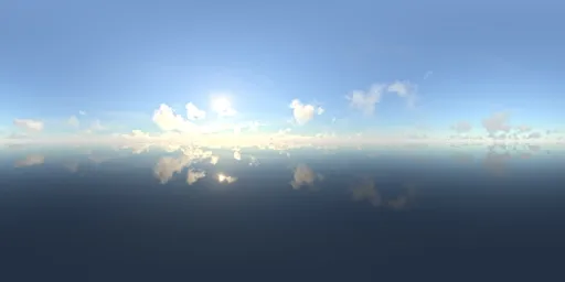 Pure blue sky