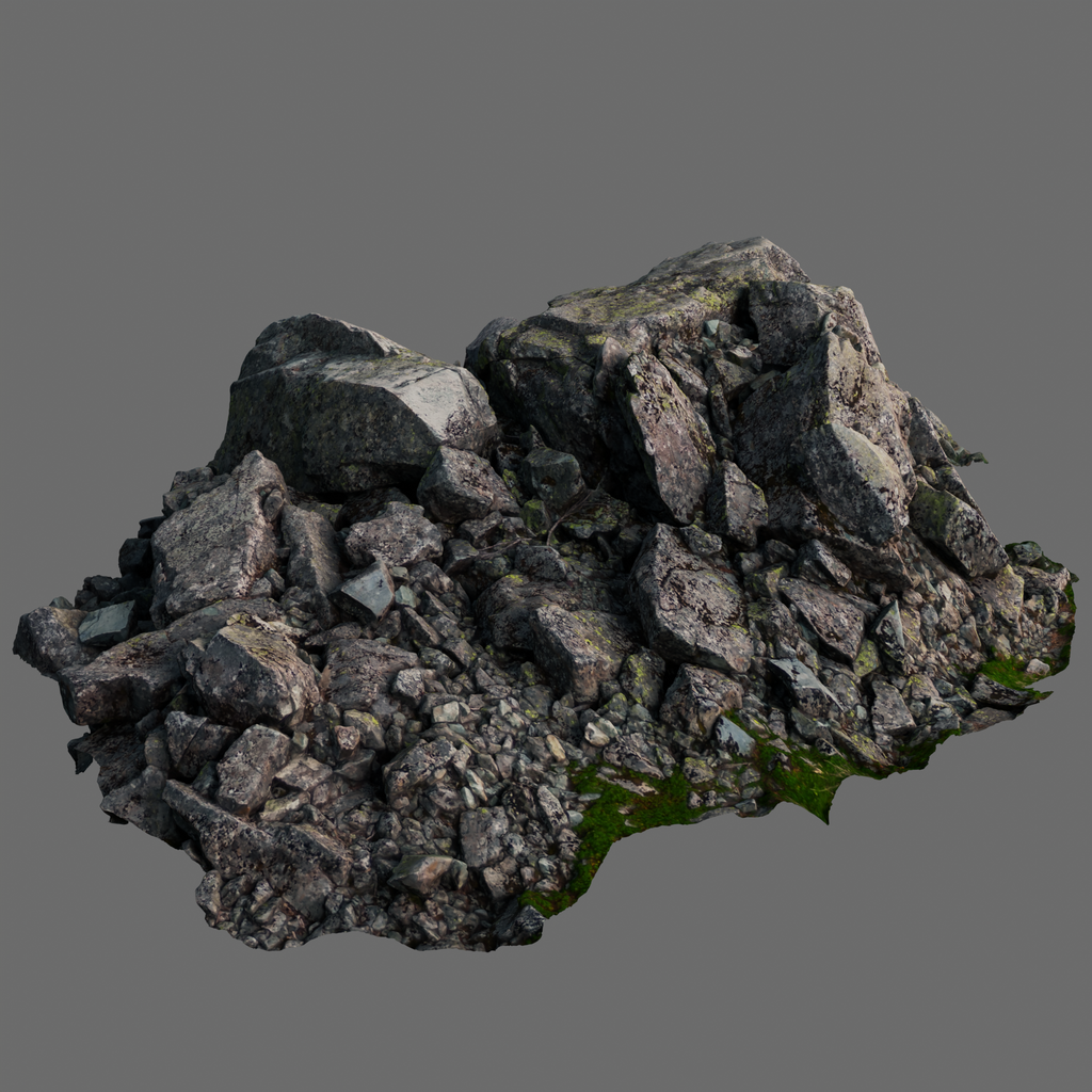 Rock | FREE 3D Environment Elements models | BlenderKit