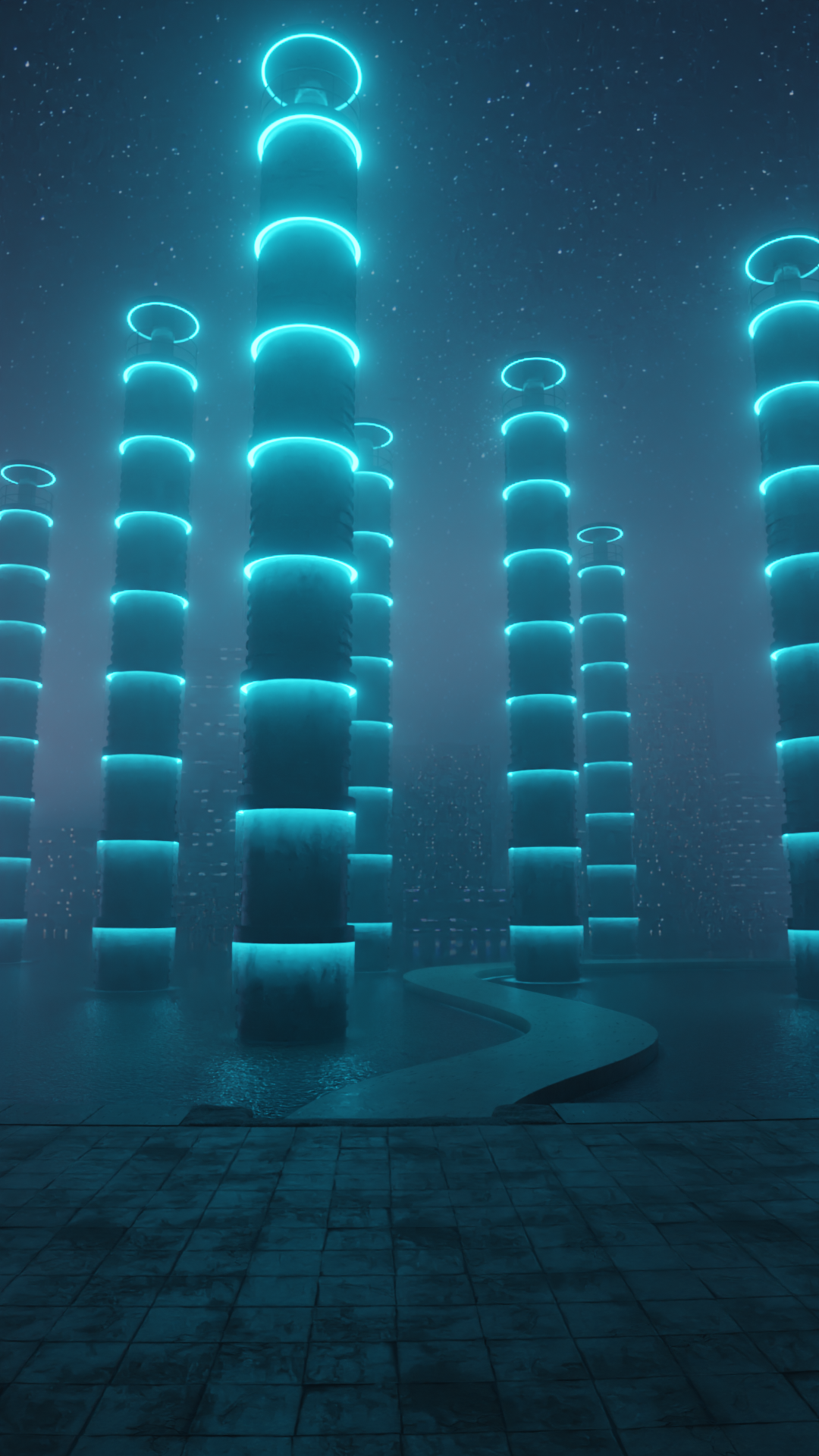 futuristic-water-fountains-3d-fantasy-and-sci-fi-scenes-blenderkit
