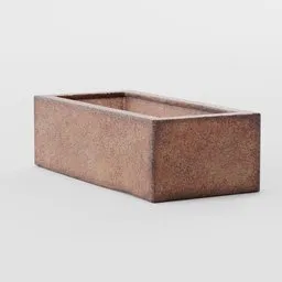 "Low-poly handmade red brick 3D model with fully unwrapped PBR textures for Blender 3D. Perfect for exterior designs and landscaping. Created by Eden Box and available on BlenderKit."