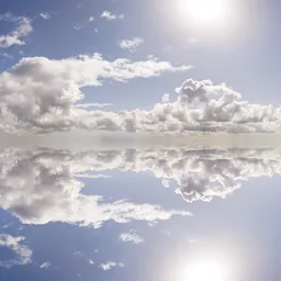 Infinite Real Sky - Cloudy Sunny Day