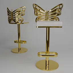 Butterfly Barstool