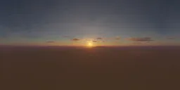 Orange Sunset Desert Dunes