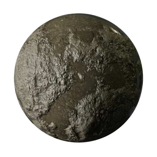 Wet mud ground