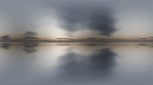 Calm Ocean Reflection
