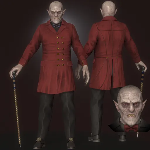 Vampire Lord Character - Game Ready