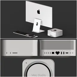 Apple Studio Display Mac Studio PBR