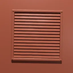 Detailed 3D brush imprint showing parallel lines for sculpting air ducts in Blender 3D models.