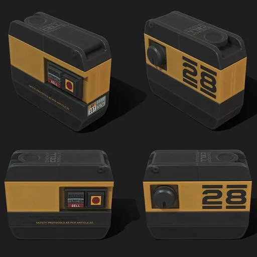 Energy Module Kitbash Prop