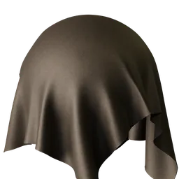 Plain Brown Velvet