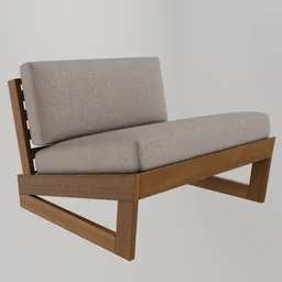 Louise outdoor lounge chair