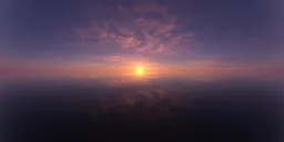 Dramatic Cloudy Sunset Sky