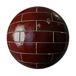 Tiles Brown Gloss