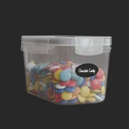Chocolate Candy Storage container