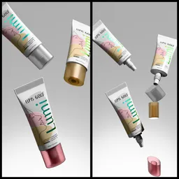 Face primer floating animation