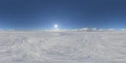 Snowscape Clear Sky Skydome