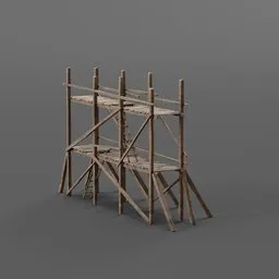 Wooden Scaffolding