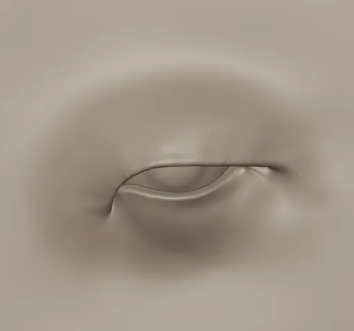 Male Monolid Eyes Stylised