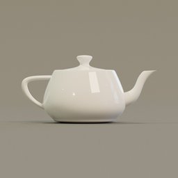 Teapot porcelain