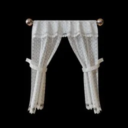 Vintage Lace Curtain