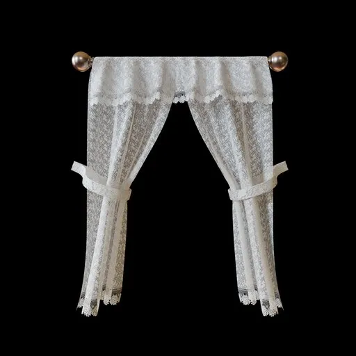 Vintage Lace Curtain