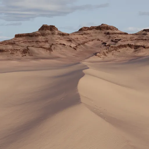 Desert Landscape Terrain