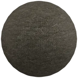 Brown Wool Carpet PBR Texture