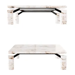 The Magic coffee table. White