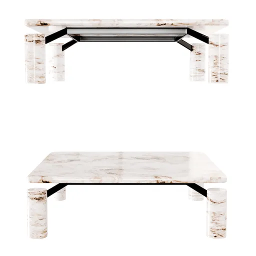 The Magic coffee table. White