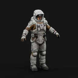 Astronaut Rigged