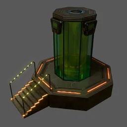 Sci-Fi Containment Chamber