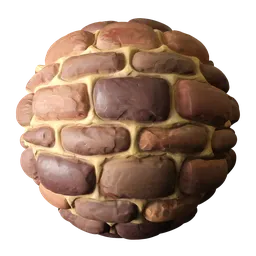 Stylized Rounded Bricks