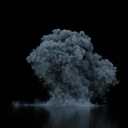 Ground Smoke Cloud Static