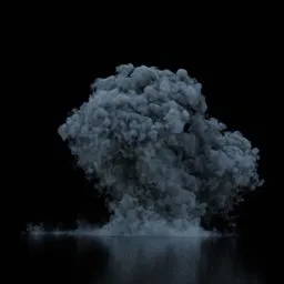 Ground Smoke Cloud Static