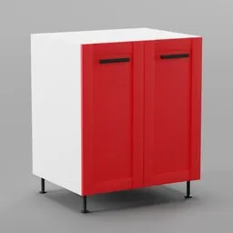 Kitchen lower cabinet 70cm (2 doors)