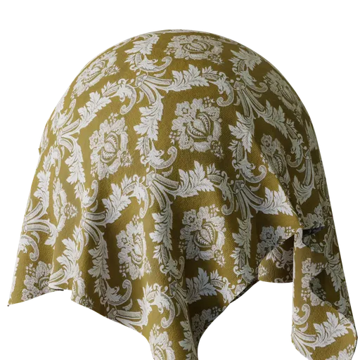 Royal Golden Carpet Fabric