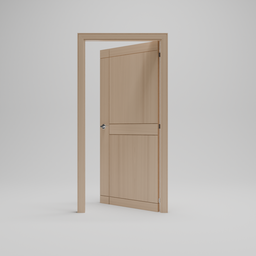 Wooden Door Minimalist