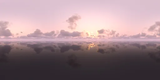 Winter morning sky